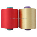 100% colored polyester textured yarn DTY 75/36 SD HIM for t shirt yarn